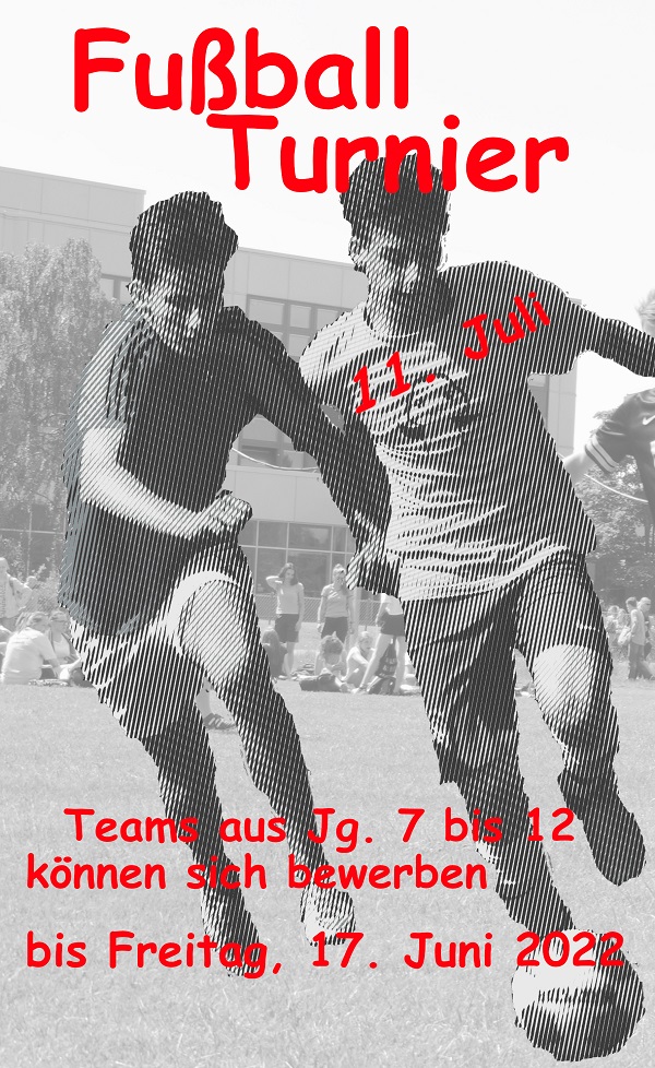 Anmeldungen zum Fußballturnier 2022