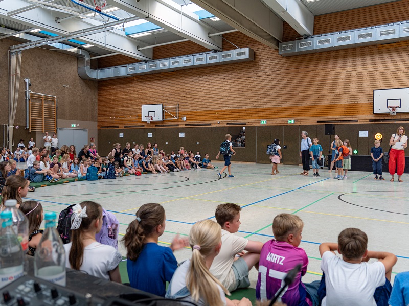 Heißer Schulstart am „Lessing“